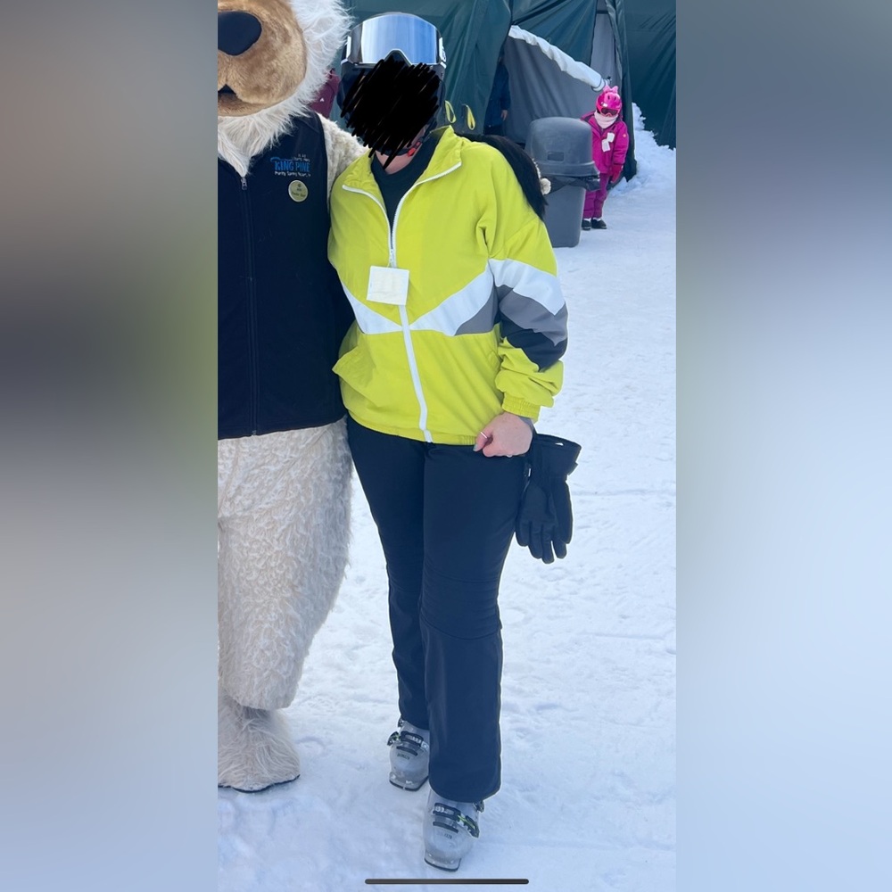 Neon Yellow (chartreuse) Primark Wind Breaker